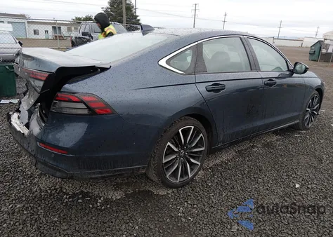 2024 Honda Accord Hybrid Touring из США, поврежденный, VIN 1HGCY2F84RA096058